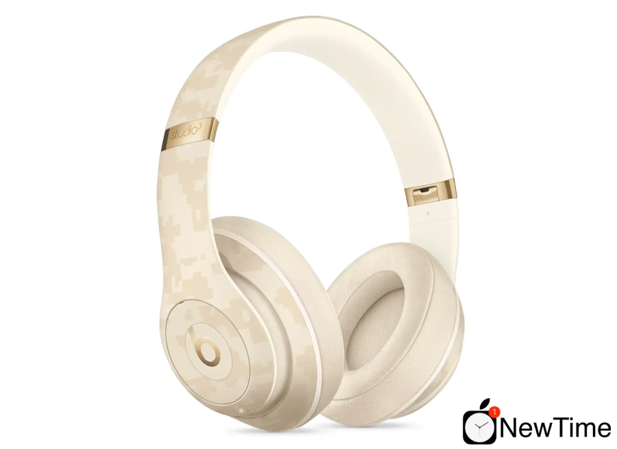 Навушники Beats Studio3 Wireless Headphones - Beats Camo Collection - Sand Dune (MWUJ2)